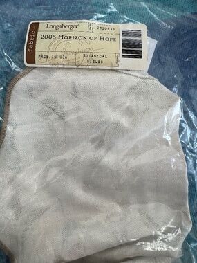 Longaberger 2005 Horizon of Hope Liner Hope New in Plastic
